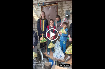 Харьков. Раздали еду и самое необходимое
